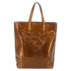 Louis Vuitton Monogram Vernis Reade MM Handbag Gold